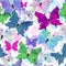 Seamless spring pattern