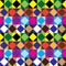 Seamless square color pattern