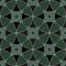 Seamless square pattern from geometrical abstract ornaments marine blue shades