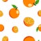 Seamless square pattern with Orange, Slice for tiles texture, , Plywood Texture, wall sticker and textile design