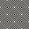 Seamless square rhombus geometric pattern