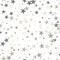Seamless starry scandinavian pattern. Textile background. Wrapping texture.