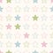 Seamless stars symbol pattern