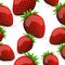 Seamless Strawberry Pattern