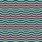 Seamless striped bright pattern with illusion of convex rhombuses