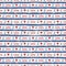 Seamless stripes pattern with hearts and anchors