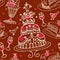 Seamless sweets pattern