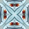 Seamless symmetrical pattern abstract car lights texture