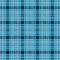 Seamless tartan plaid pattern. Checkered fabric texture print in dark grayish blue, navy, pale blue and black eps10