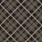 Seamless tartan plaid pattern in taupe, beige, grey and white. Classic fabric texture for digital textile printing.