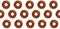 seamless tasty choco donut background
