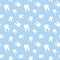 Seamless Teeth Dental Pattern