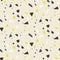 Seamless terrazzo floor rock vector pattern.