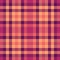 Seamless textile fabric of background texture pattern with a check tartan vector plaid