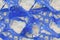 Seamless texture of blue azurite