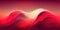 A seamless texture with a blurring effect, with a soft liquid flow of red wave shapes