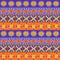 Seamless texture with bright ethnic patterns