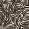 Seamless texture on a brown background from beige torn arches. A pattern of beige strokes of paint on a dark background