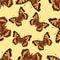 Seamless texture Butterfly Vanessa cardui