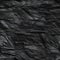 Seamless texture of dark grey black slate tile wall, neural network generated image