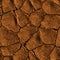 Seamless Texture earth cracked because of drought