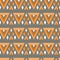 Seamless texture with geometric ornament