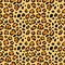 Seamless texture of leopard spots