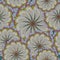Seamless texture with ornate flowers and leaf