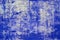 seamless texture of peeled off blue paint on zinc plated flat steel surface