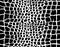 Seamless texture of snake, reptile, crocodile. repeating black and white