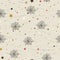 Seamless texture with spider web from collection with cute animals.