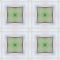 Seamless texture on a square background - blurred squares in calm tones