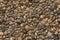 Seamless texture of stone wall river rock pattern nature background