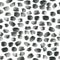 Seamless textured pattern, black and white brush stroke, spots