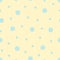 Seamless textured polka dot pattern