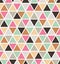 Seamless textured triangle tiles pattern