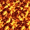 Seamless tile pattern of blazing hot lava