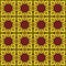 Seamless Tile Pattern, Crazy Patchwork Quilt Ornament