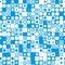 Seamless tile pattern texture icon mosaic blue