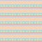 Seamless Tileable Vector Background in Pastel Tribal Style