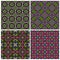 Seamless tiling colorful texture collection