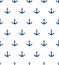 Seamless tiling pattern with anchors. Hipster vector wrapping paper. Stylish fashion ornament