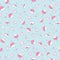 Seamless tiny cute floral pattern