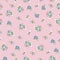 Seamless tiny cute flower pattern