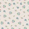 Seamless tiny cute flower pattern