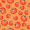 Seamless tomato background