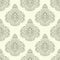 Seamless traditional Asian damask wallpaper design