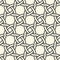Seamless Traditional Background. Monochrome Fabric Pattern