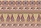 Seamless traditional indian textile fabric border