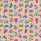 Seamless transport pattern